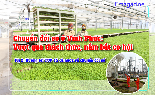 Chuyển đổi số ở Vĩnh Phúc: Vượt qua thách thức, nắm bắt cơ hội